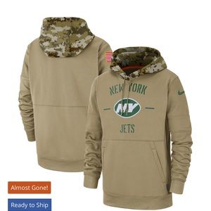NWT NY JET SALUTE THE SERVICE SWEATSHIRT